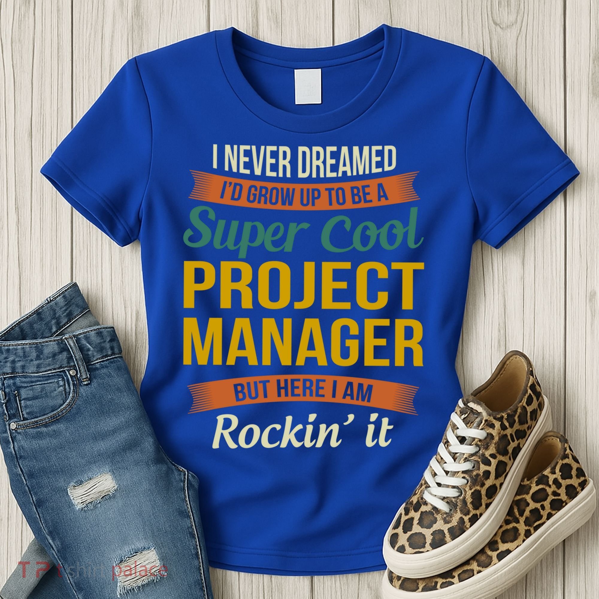 Project Manager Gift Funny Appreciation Gift Women's T-Shirt