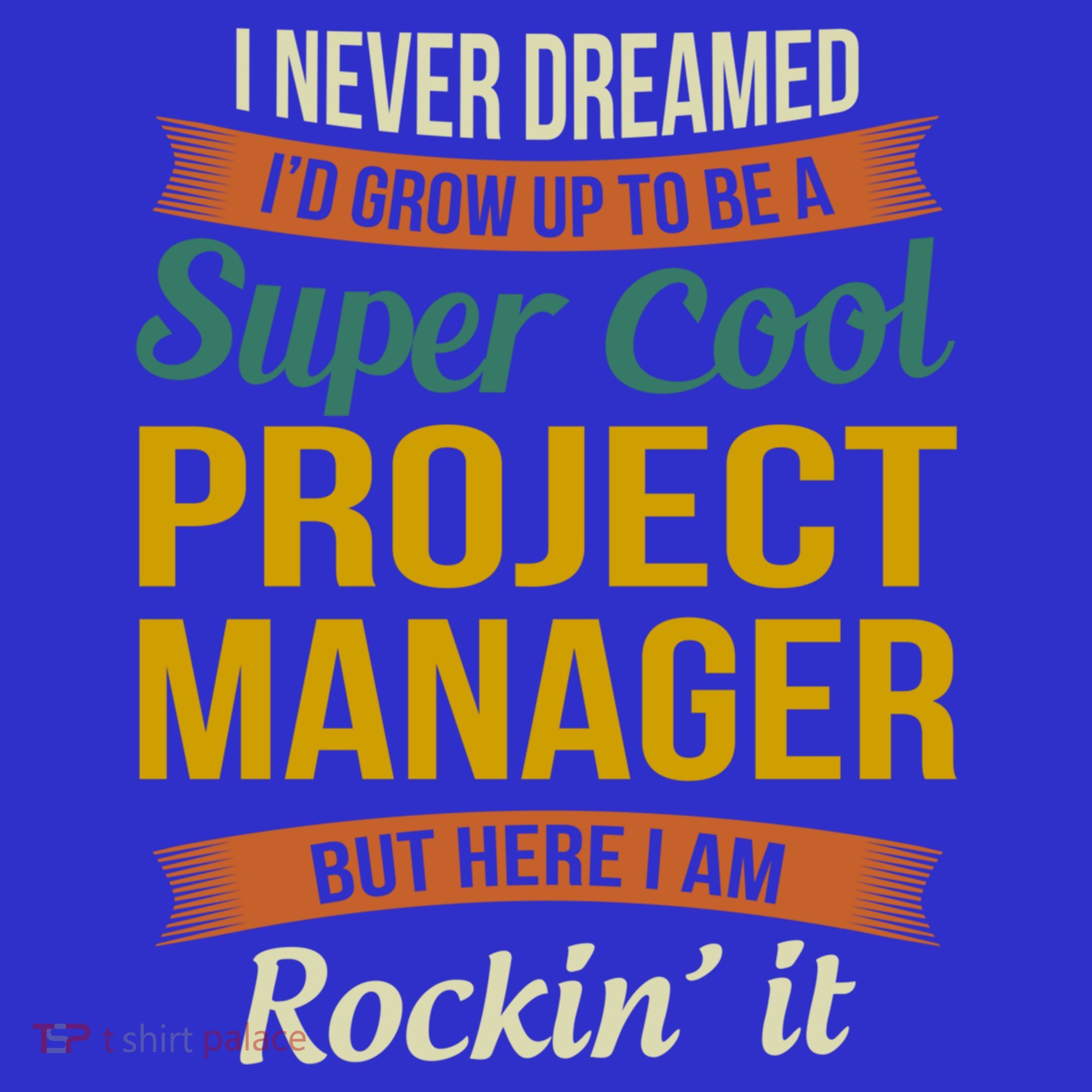 Project Manager Gift Funny Appreciation Gift Women's T-Shirt