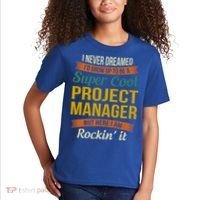 Project Manager Gift Funny Appreciation Gift Kids T-Shirt thumb 2