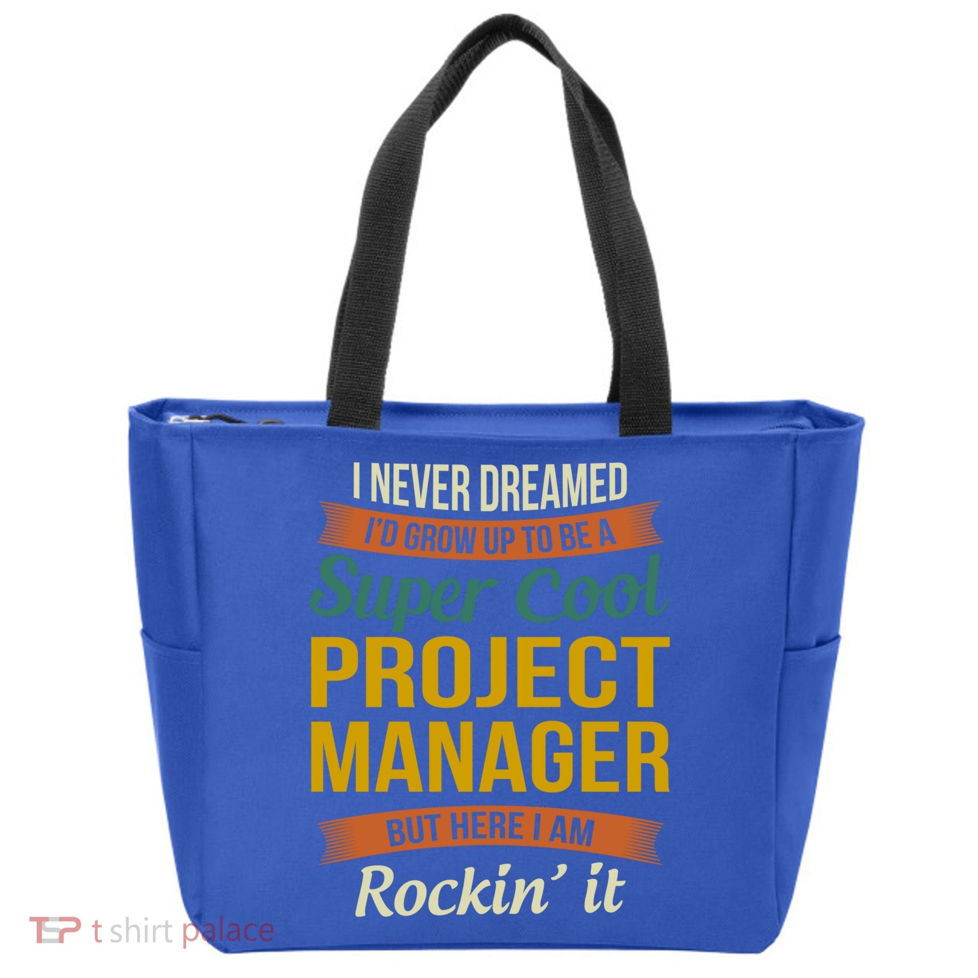 Project Manager Gift Funny Appreciation Gift Tote Bag