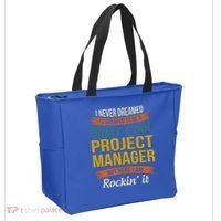 Project Manager Gift Funny Appreciation Gift Tote Bag thumb 2