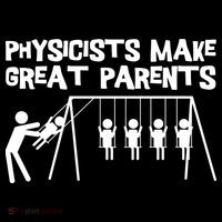 Physicists Make Great Parents Physicist Physics Funny Gift USA-Made Doggie Bandana thumb 2
