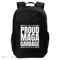 Proud Maga Garbage Trump Supporter Backpack thumb 0