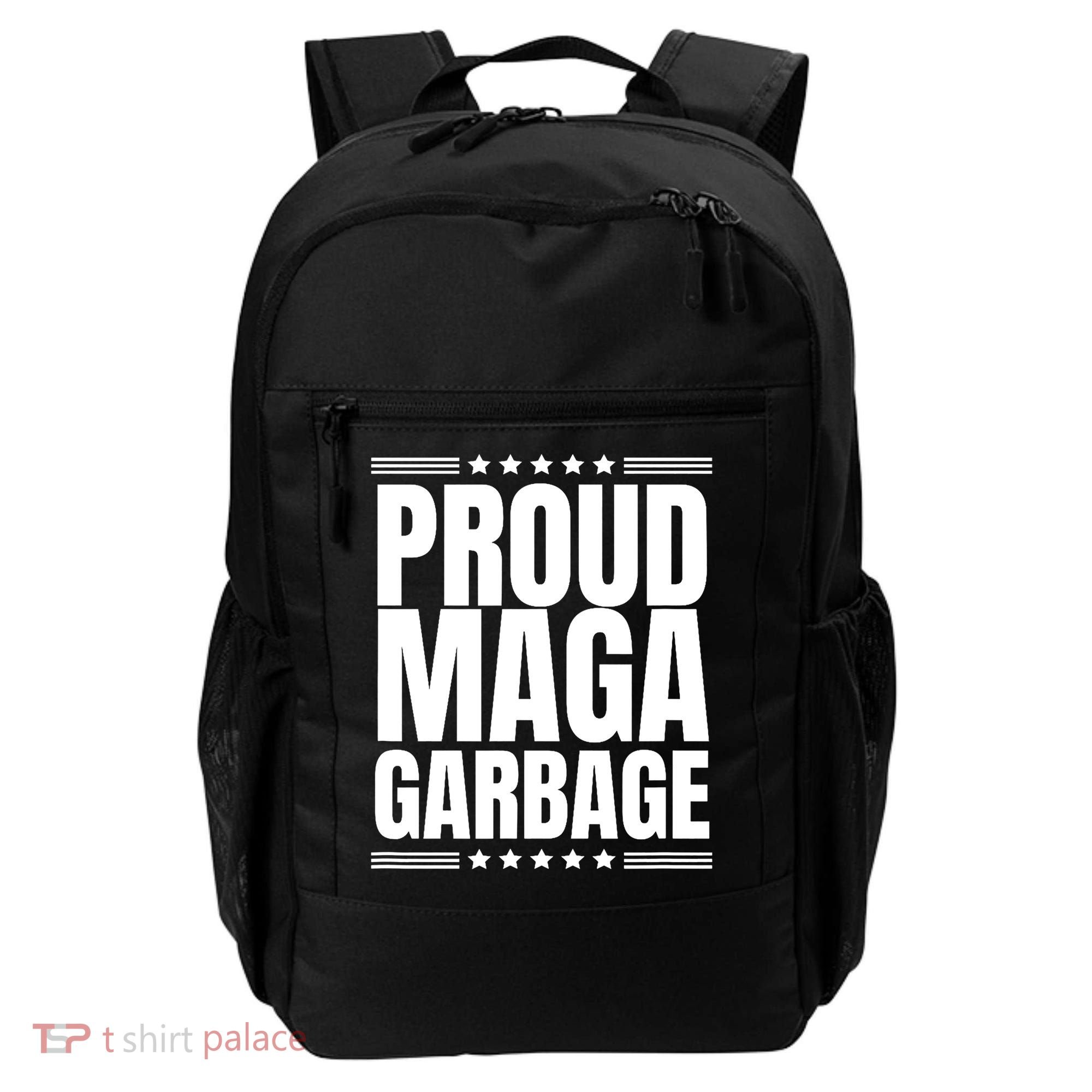 Proud Maga Garbage Trump Supporter Backpack
