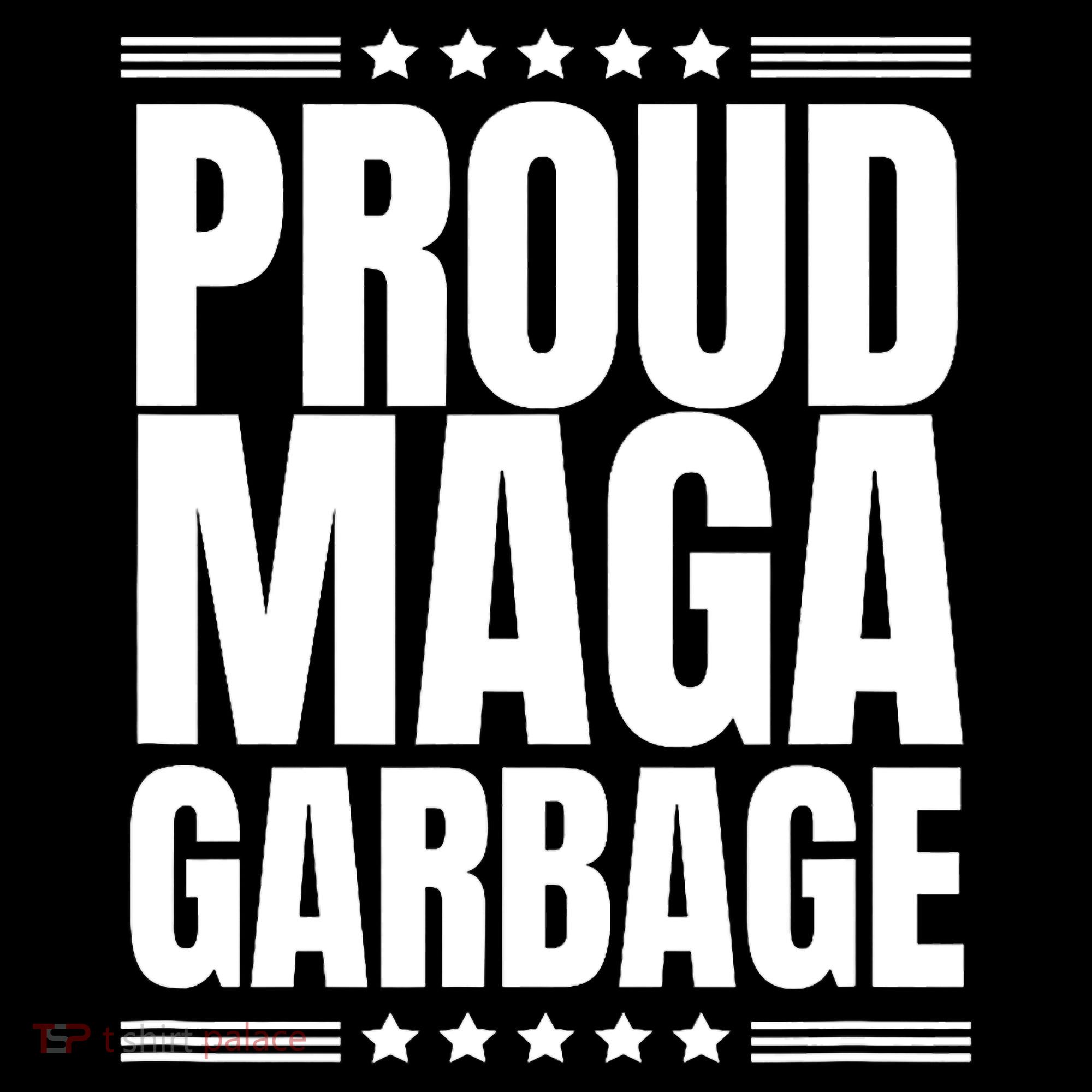 Proud Maga Garbage Trump Supporter Coaster