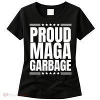 Proud Maga Garbage Trump Supporter Women's T-Shirt thumb 0
