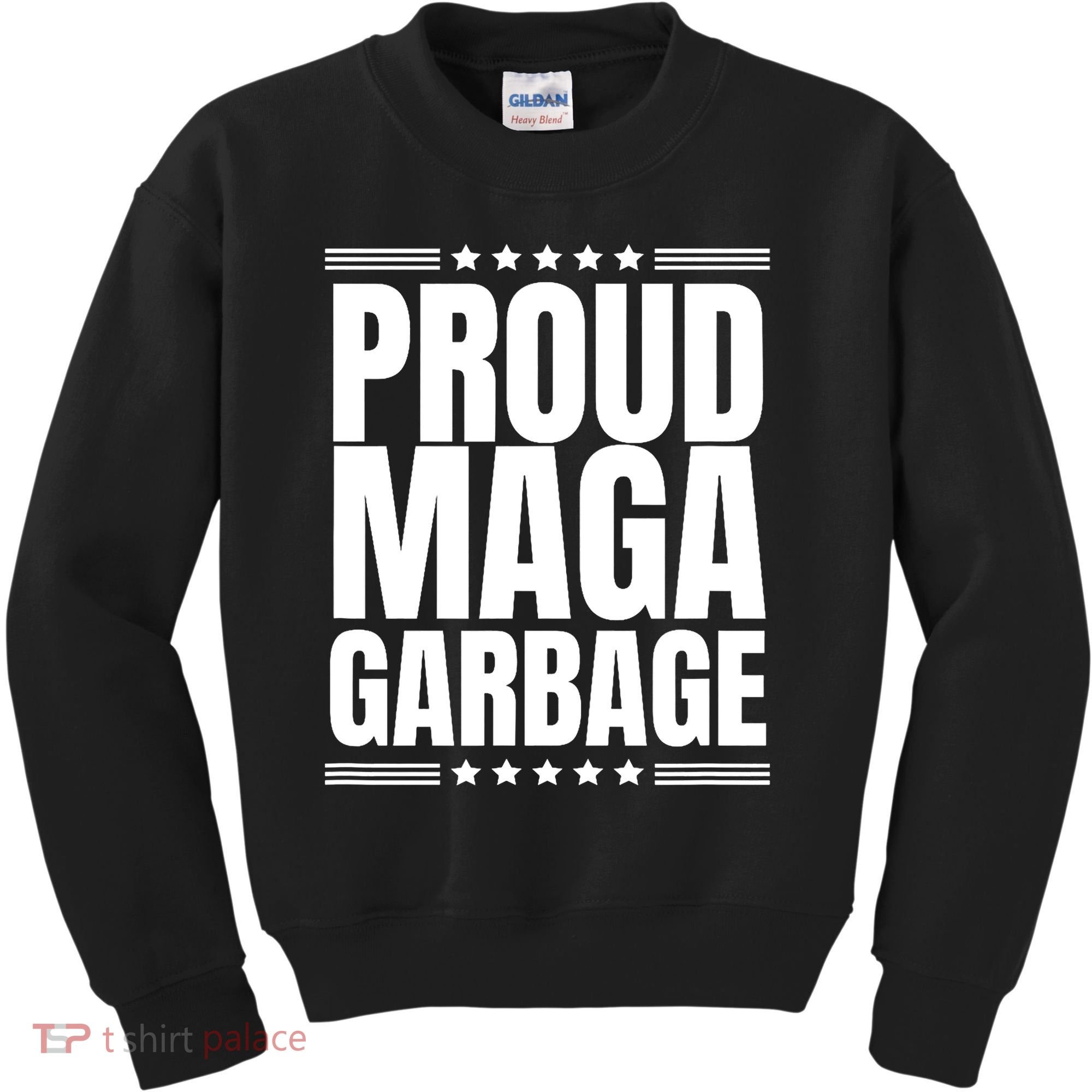 Proud Maga Garbage Trump Supporter Kids Sweatshirt