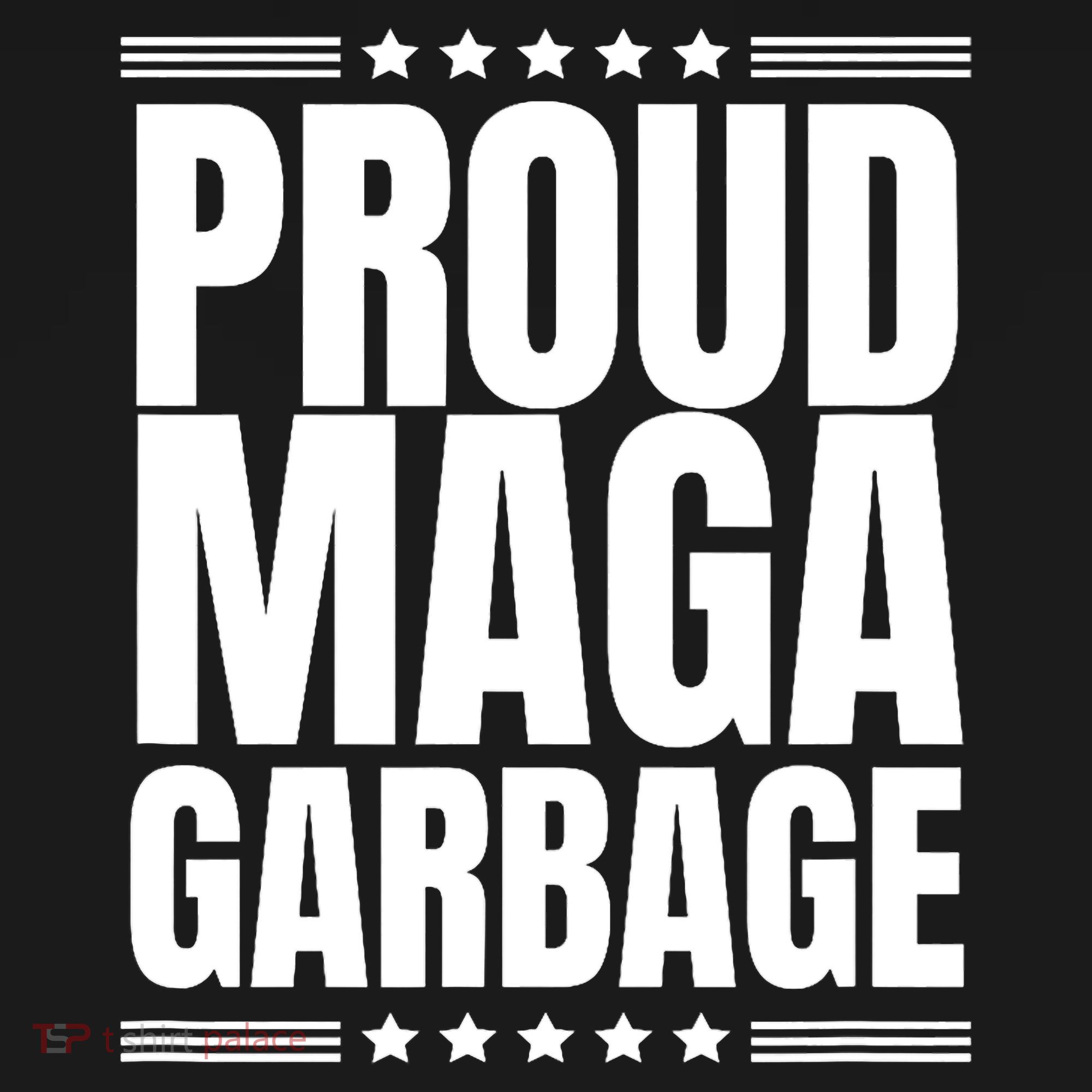 Proud Maga Garbage Trump Supporter Kids Hoodie