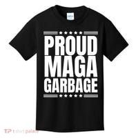 Proud Maga Garbage Trump Supporter Kids T-Shirt thumb 0