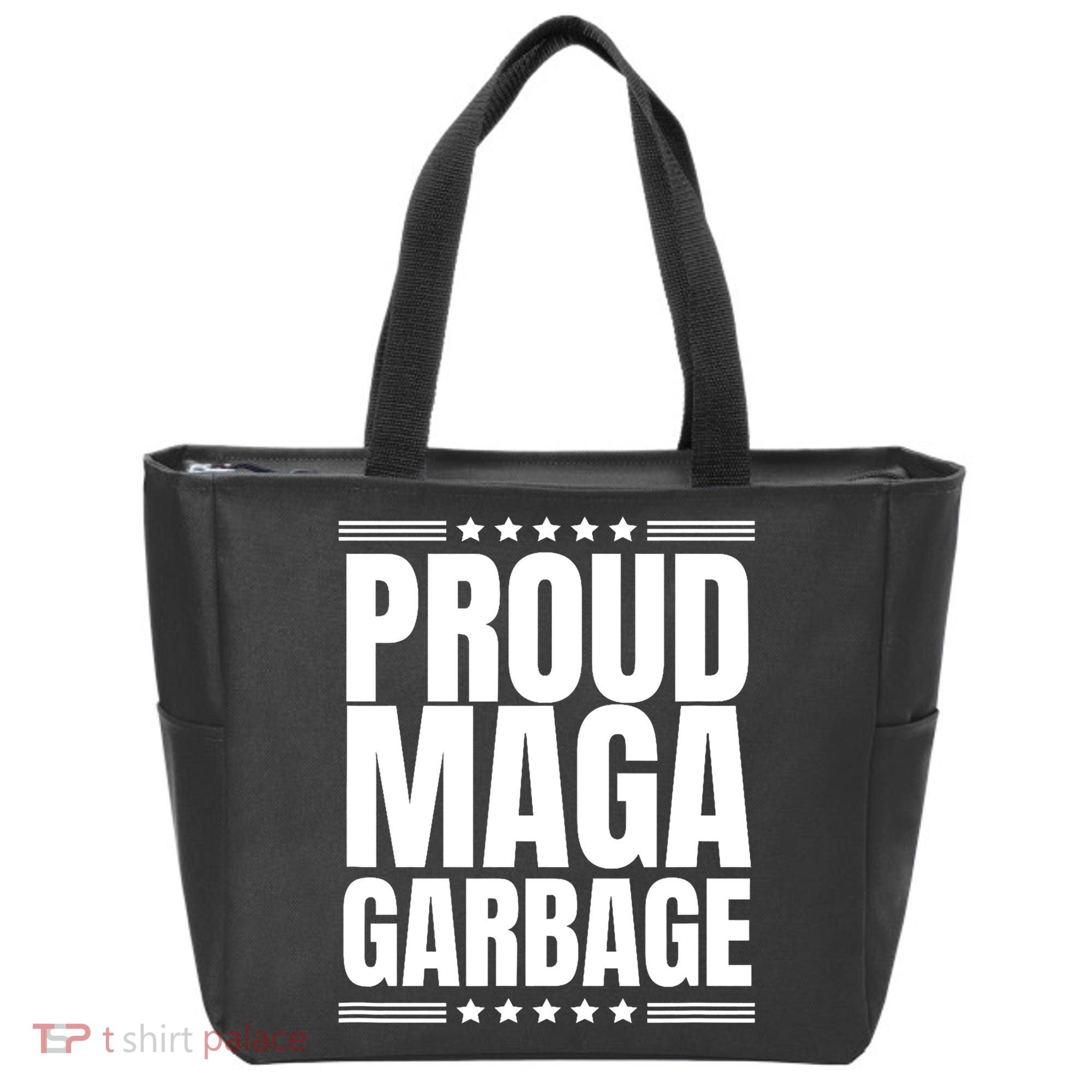 Proud Maga Garbage Trump Supporter Tote Bag