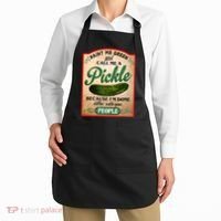 Paint Me Green And Call Me A Pickle Funny Apron thumb 2