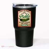 Paint Me Green And Call Me A Pickle Funny Tumbler thumb 0