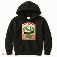 Paint Me Green And Call Me A Pickle Funny Kids Hoodie thumb 0