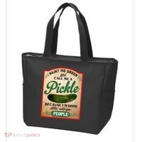 Paint Me Green And Call Me A Pickle Funny Tote Bag thumb 3
