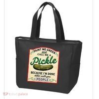 Paint Me Green And Call Me A Pickle Because I'm Done Dillin Tote Bag thumb 3