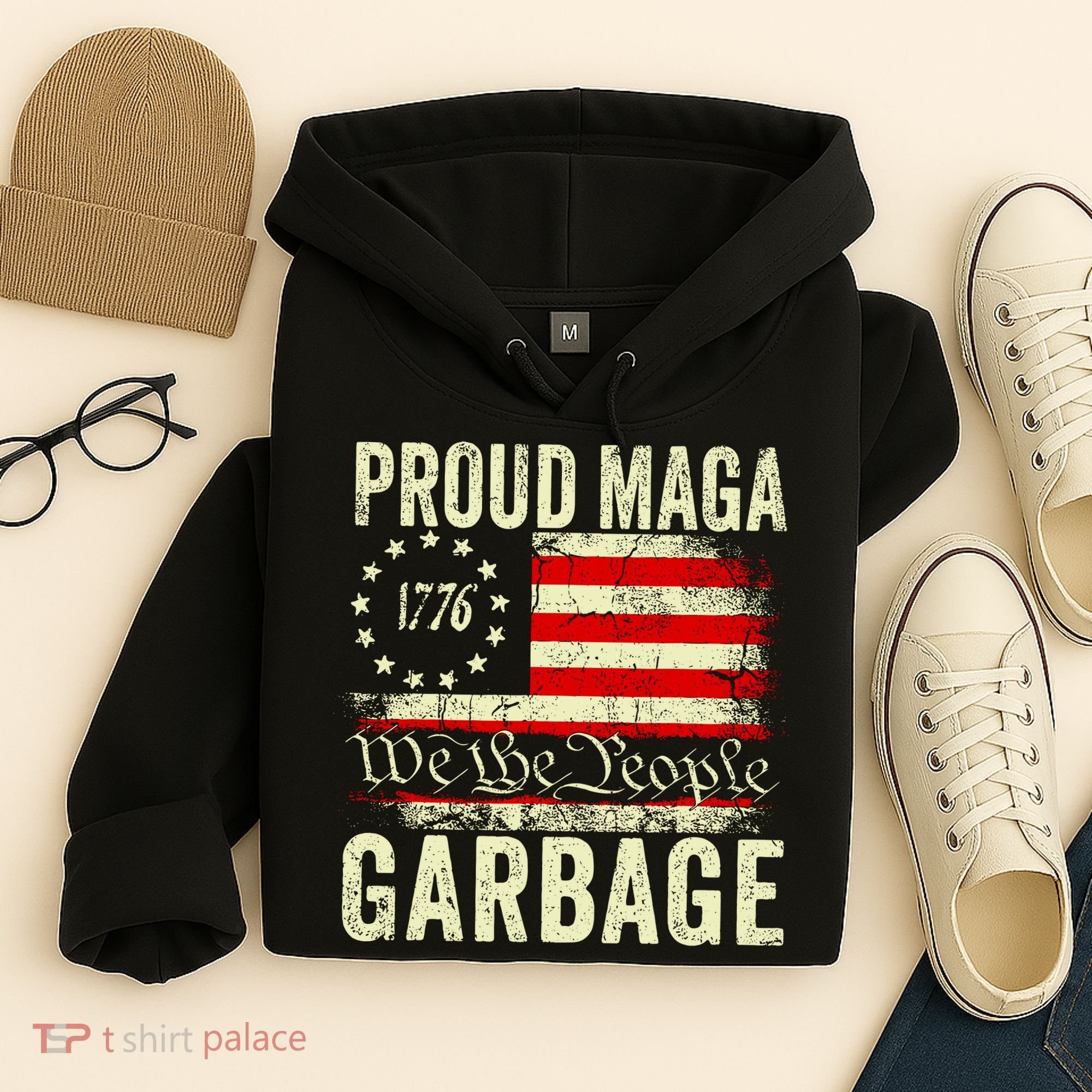 Proud Maga Garbage Hoodie