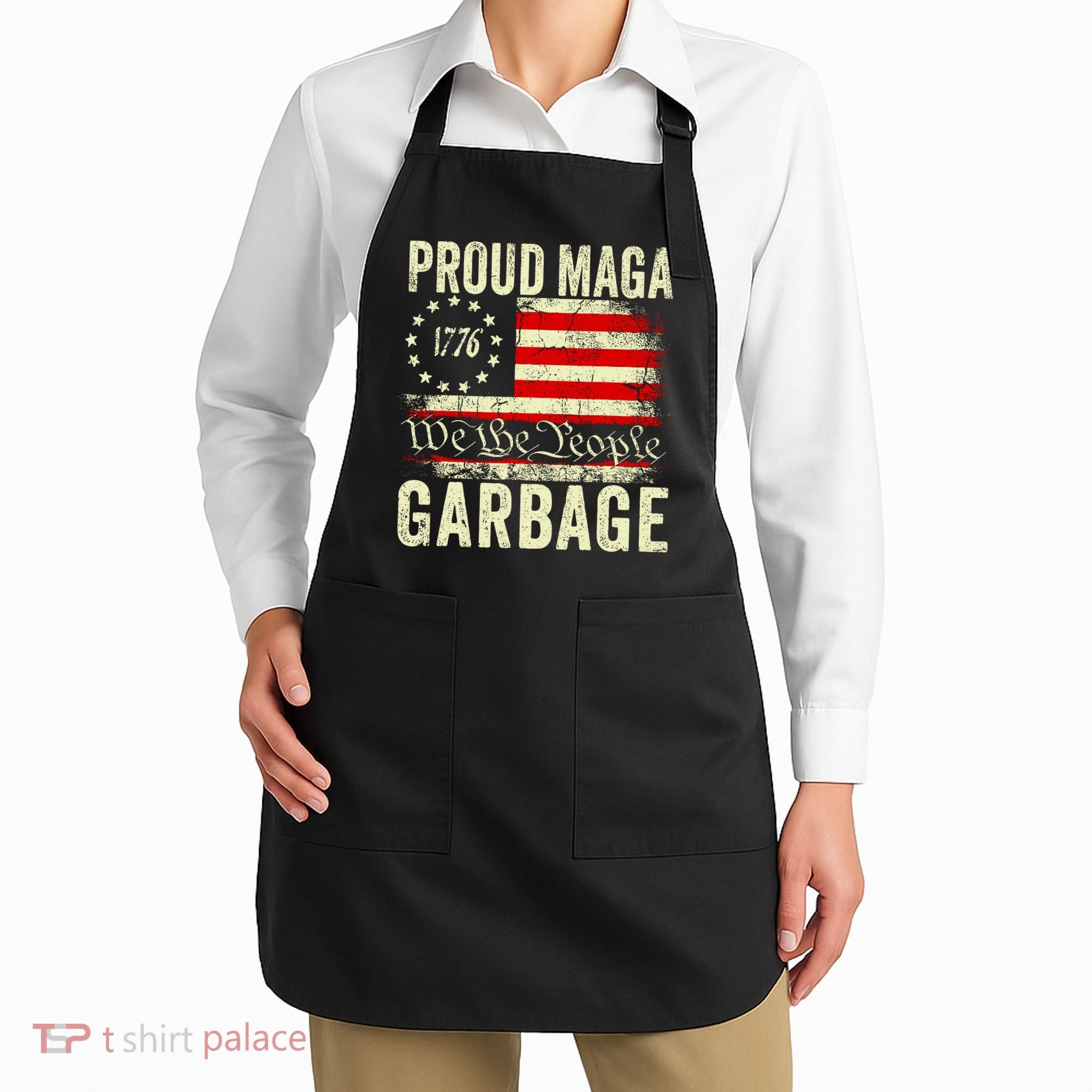 Proud Maga Garbage Apron
