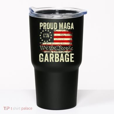 Proud Maga Garbage Tumbler