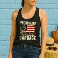 Proud Maga Garbage Women's Tank Top thumb 2