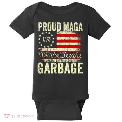 Proud Maga Garbage Baby Bodysuit