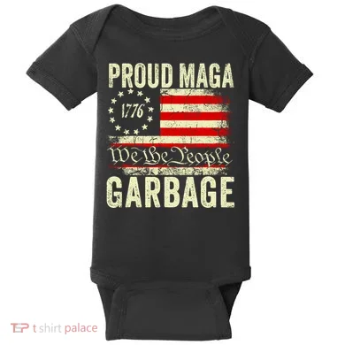 Proud Maga Garbage Baby Bodysuit