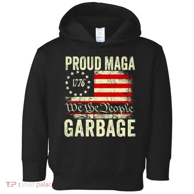 Proud Maga Garbage Toddler Hoodie