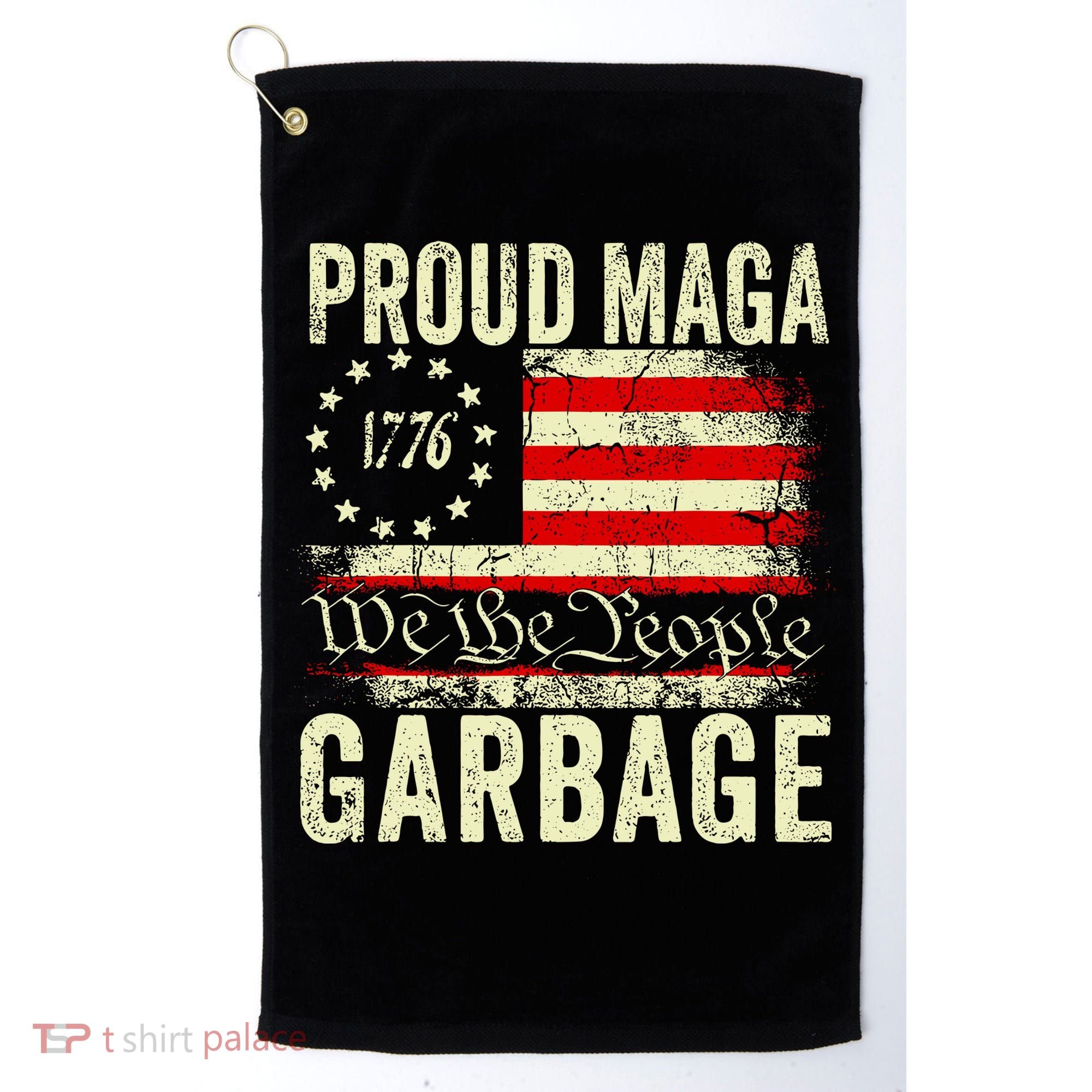 Proud Maga Garbage Golf Towel