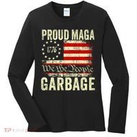 Proud Maga Garbage Women's Long Sleeve Shirt thumb 0
