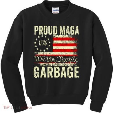 Proud Maga Garbage Kids Sweatshirt