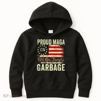 Proud Maga Garbage Kids Hoodie thumb 0