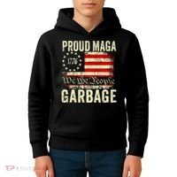 Proud Maga Garbage Kids Hoodie thumb 4