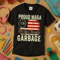 Proud Maga Garbage Kids T-Shirt thumb 3