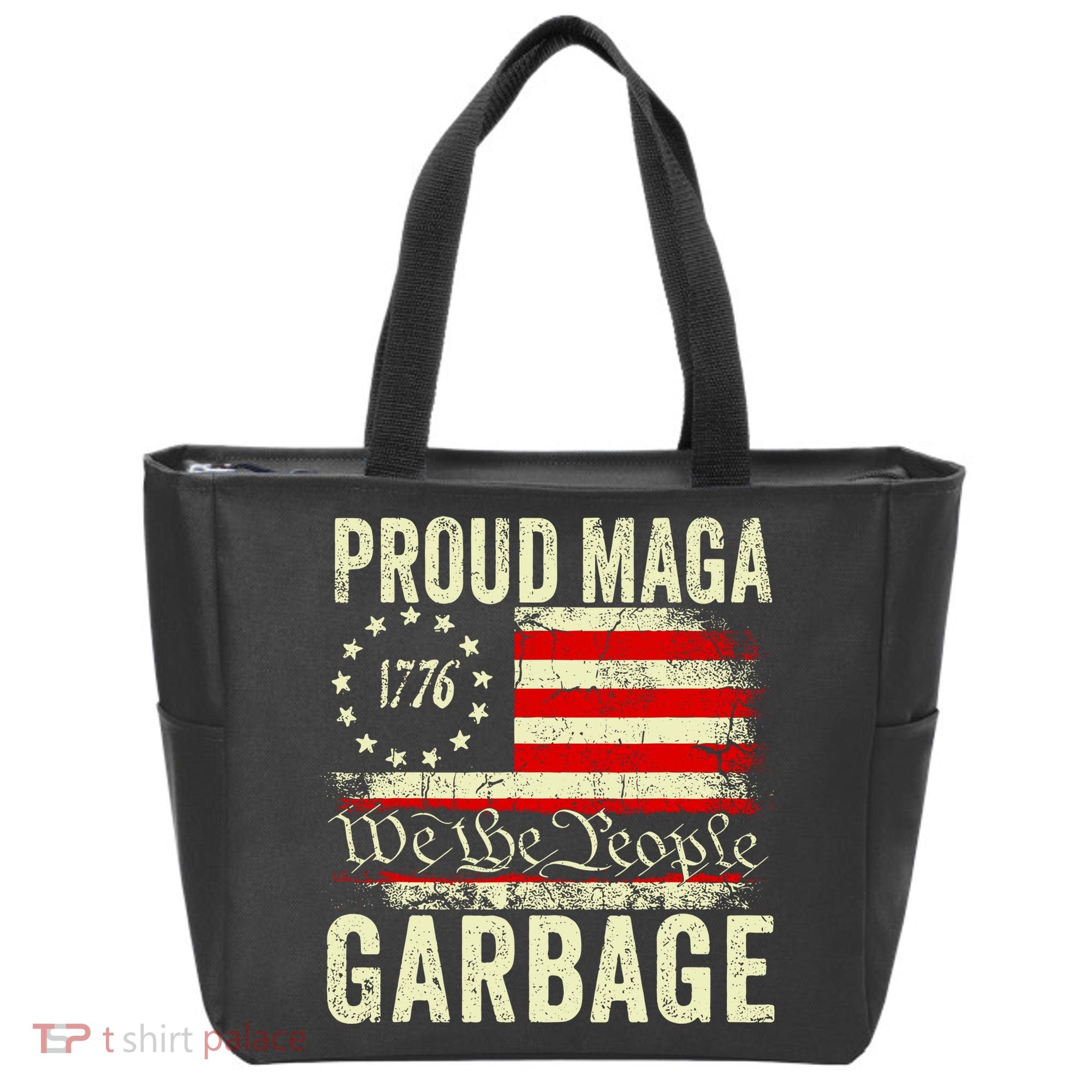 Proud Maga Garbage Tote Bag