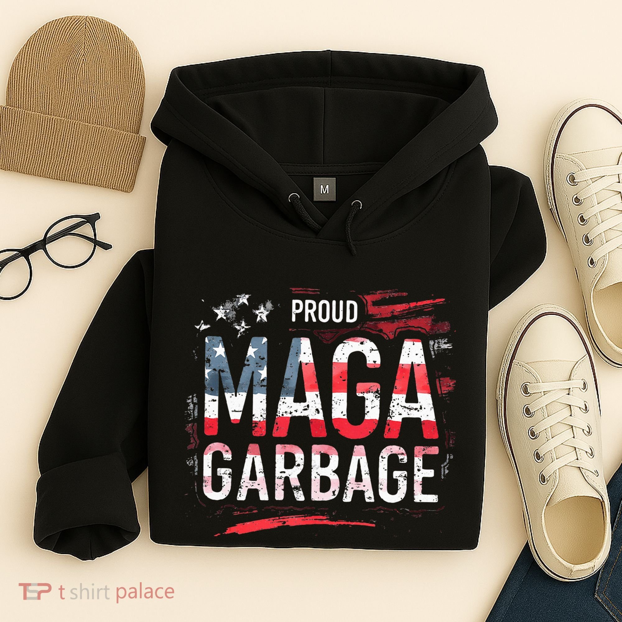 Proud Maga Garbage Hoodie