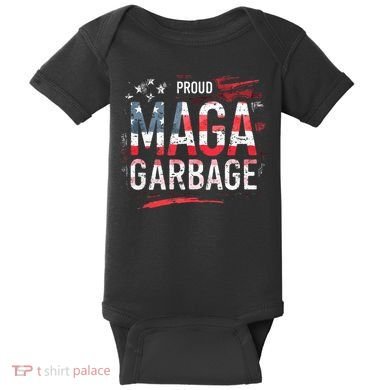Proud Maga Garbage Baby Bodysuit
