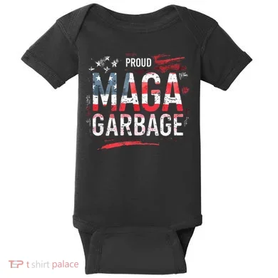 Proud Maga Garbage Baby Bodysuit