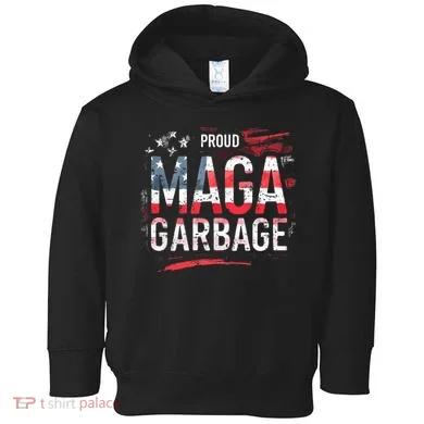 Proud Maga Garbage Toddler Hoodie