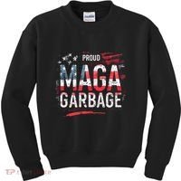 Proud Maga Garbage Kids Sweatshirt thumb 0