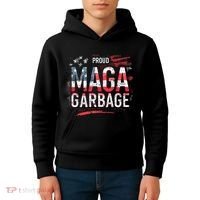 Proud Maga Garbage Kids Hoodie thumb 4