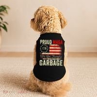 Proud Maga Garbage Make American Garbage Great Again Doggie Tank thumb 2