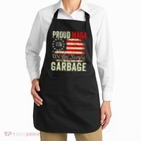 Proud Maga Garbage Make American Garbage Great Again Apron thumb 2