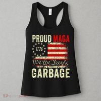 Proud Maga Garbage Make American Garbage Great Again Women's Tank Top thumb 3