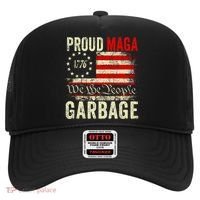 Proud Maga Garbage Make American Garbage Great Again Hat thumb 0