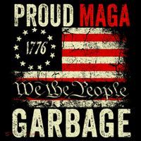 Proud Maga Garbage Make American Garbage Great Again Tank Top thumb 6