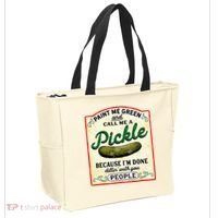 Paint Me Green And Call Me A Pickle Tote Bag thumb 2