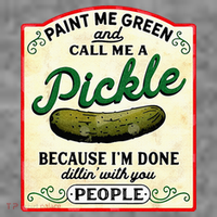 Paint Me Green And Call Me A Pickle Toddler Hoodie thumb 2