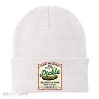 Paint Me Green And Call Me A Pickle Beanie thumb 0