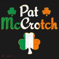 Pat Mccrotch Gift Funny St Patrick's Day Shamrock Irish Gift Doggie Tank thumb 4