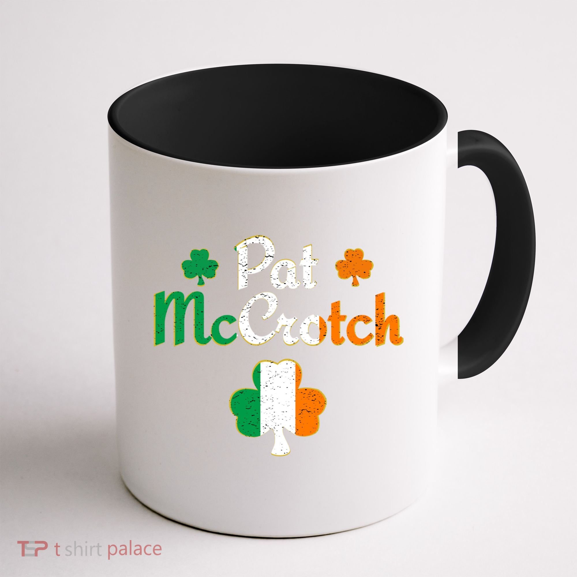 Pat Mccrotch Gift Funny St Patrick's Day Shamrock Irish Gift Coffee Mug