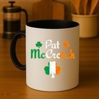 Pat Mccrotch Gift Funny St Patrick's Day Shamrock Irish Gift Coffee Mug thumb 4